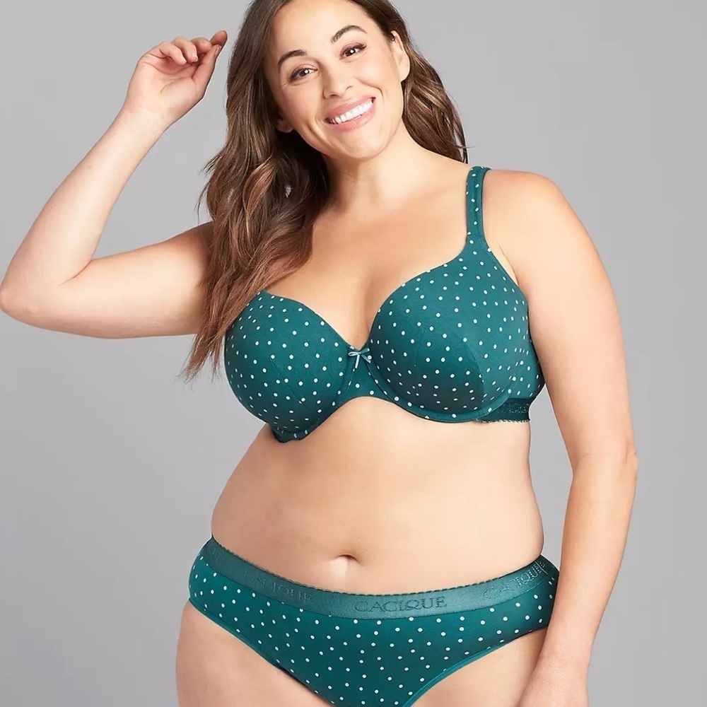 Cacique Cotton Lightly Lined T-Shirt Bra